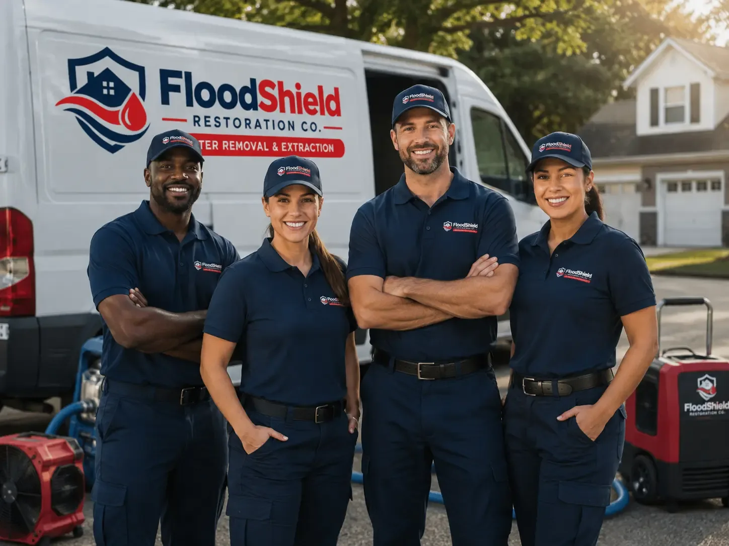 Flood Damage Restoration company in Gotham, WI